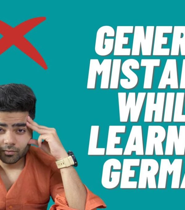 General Mistakes while learning German
